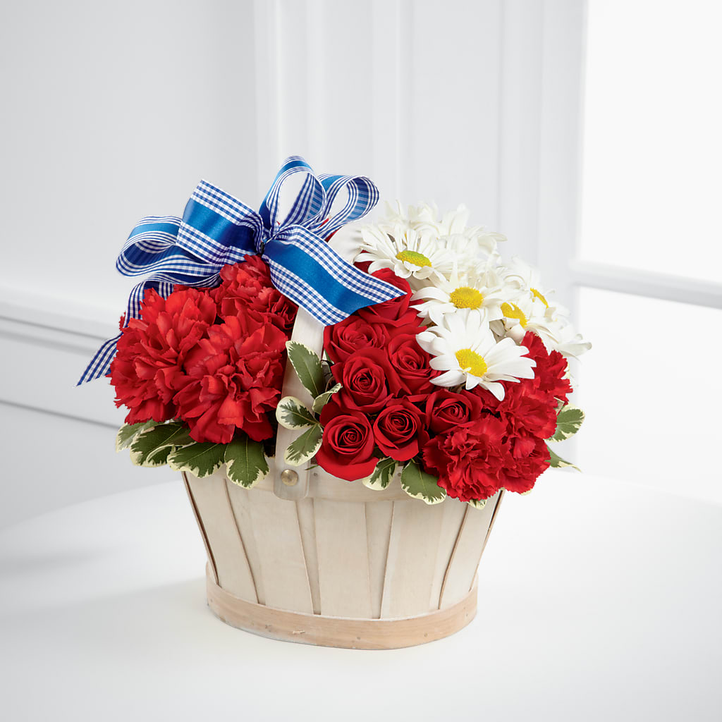 Justice Basket – MONA'S BOUQUETS, Bacliff TX