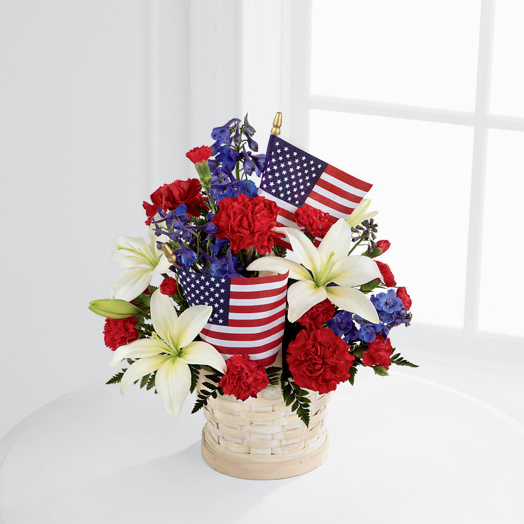 American Glory Bouquet – MONA'S BOUQUETS, Bacliff TX
