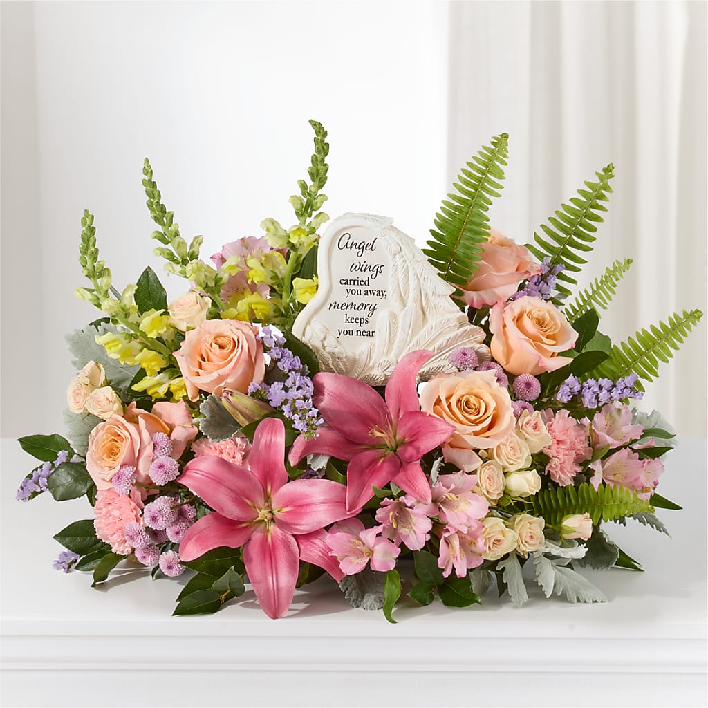 Gentle Light Arrangement – MONA'S BOUQUETS, Bacliff TX