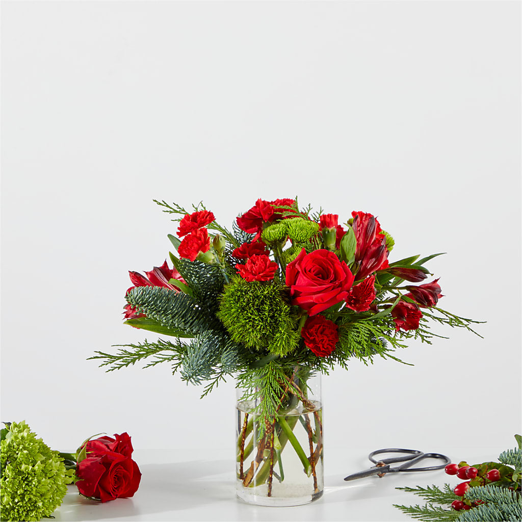 Merry Moment Bouquet – A Florist Original – MONA'S BOUQUETS, Bacliff TX