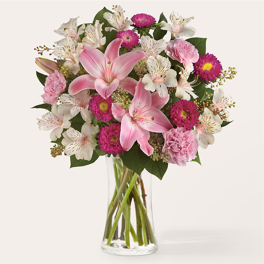 Feeling Fuchsia Bouquet – MONA'S BOUQUETS, Bacliff TX