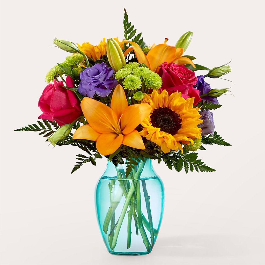 Double Rainbow Bouquet – MONA'S BOUQUETS, Bacliff TX
