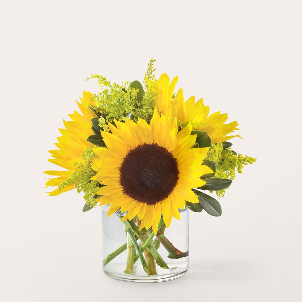 Beaming Sunflower Bouquet – MONA'S BOUQUETS, Bacliff TX