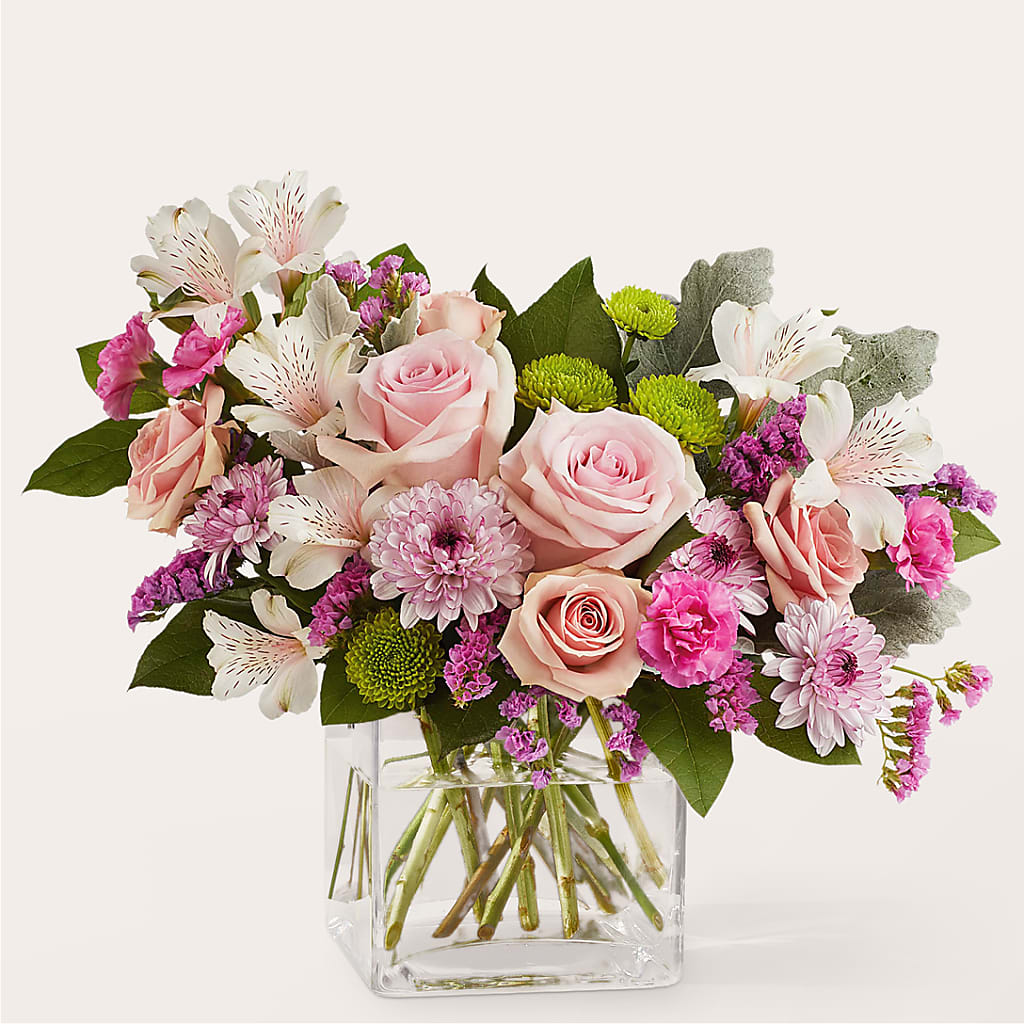 Pink Suede Bouquet – MONA'S BOUQUETS, Bacliff TX