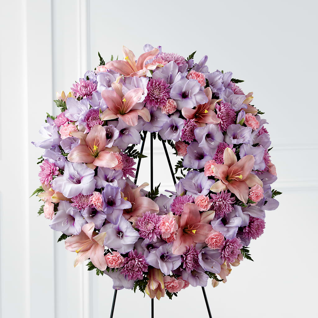 Beloved Friend Wreath – MONA'S BOUQUETS, Bacliff TX