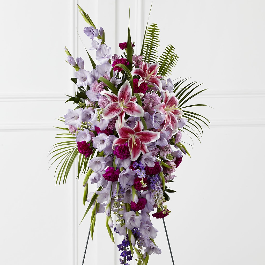 Tender Touch Standing Spray – MONA'S BOUQUETS, Bacliff TX