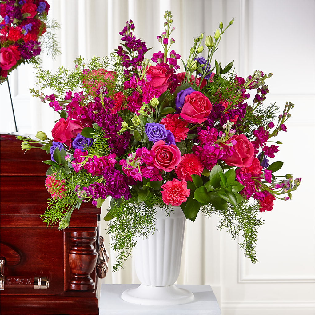 Eternal Day Arrangement – MONA'S BOUQUETS, Bacliff TX