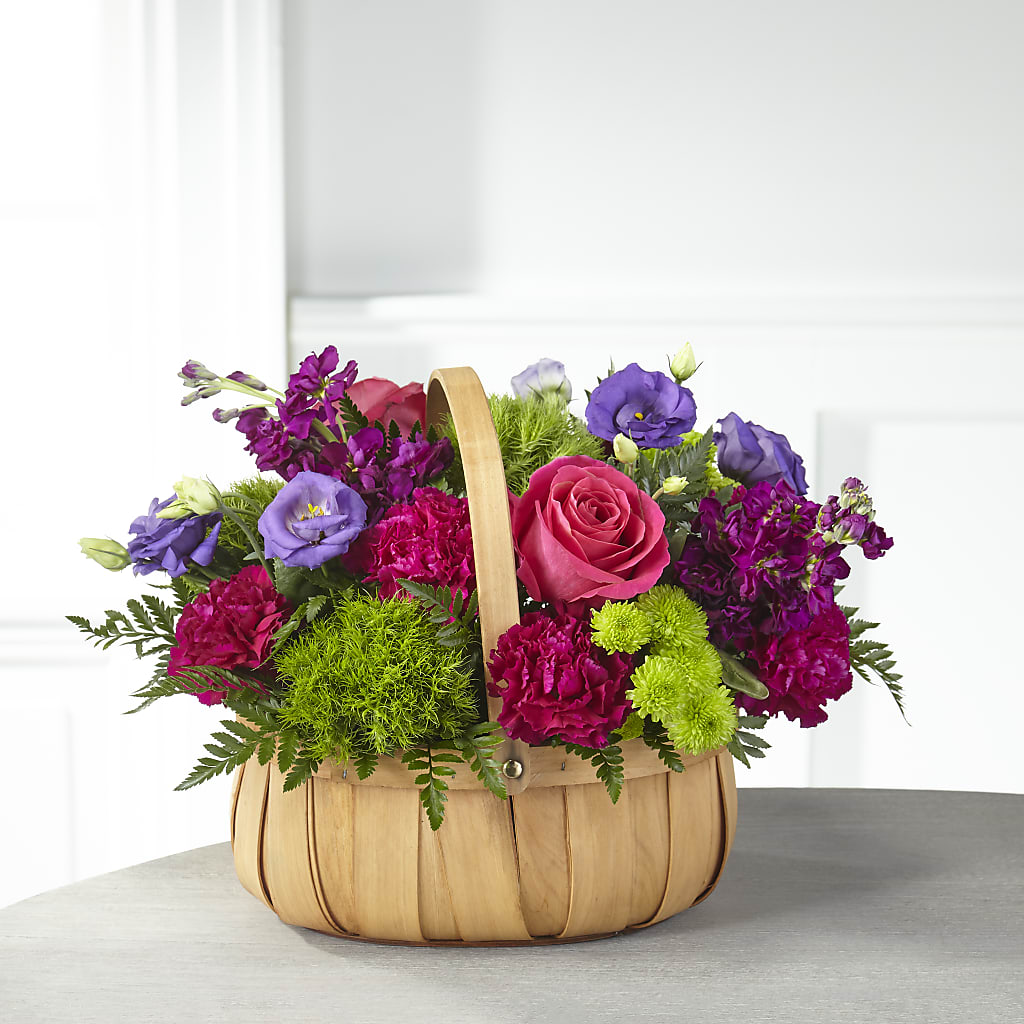 Serene Sanctuary Basket – MONA'S BOUQUETS, Bacliff TX
