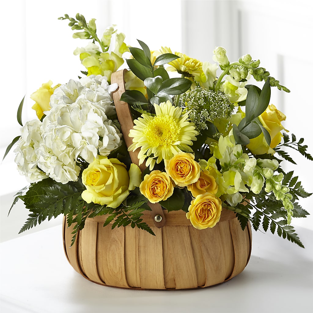 Rustic Remembrance Basket – MONA'S BOUQUETS, Bacliff TX