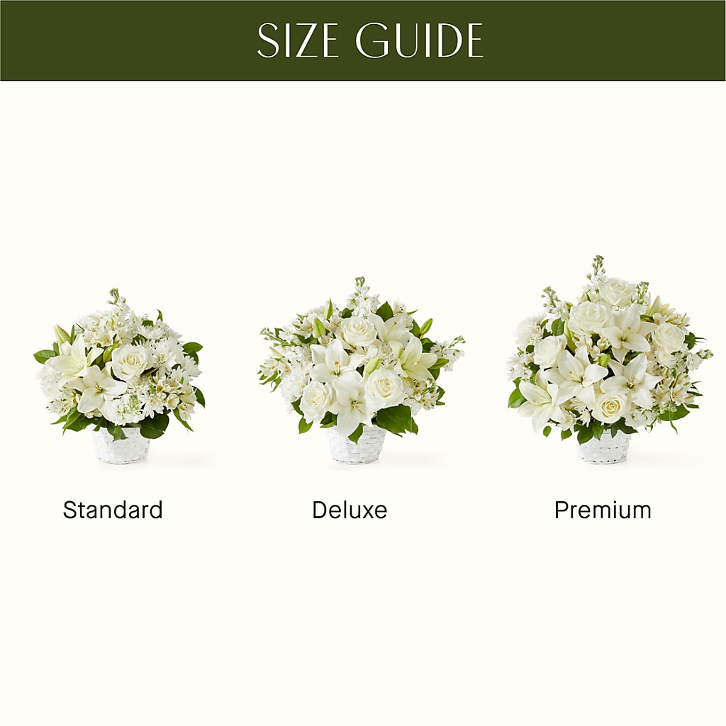 Peaceful Reflections Arrangement – MONA'S BOUQUETS, Bacliff TX