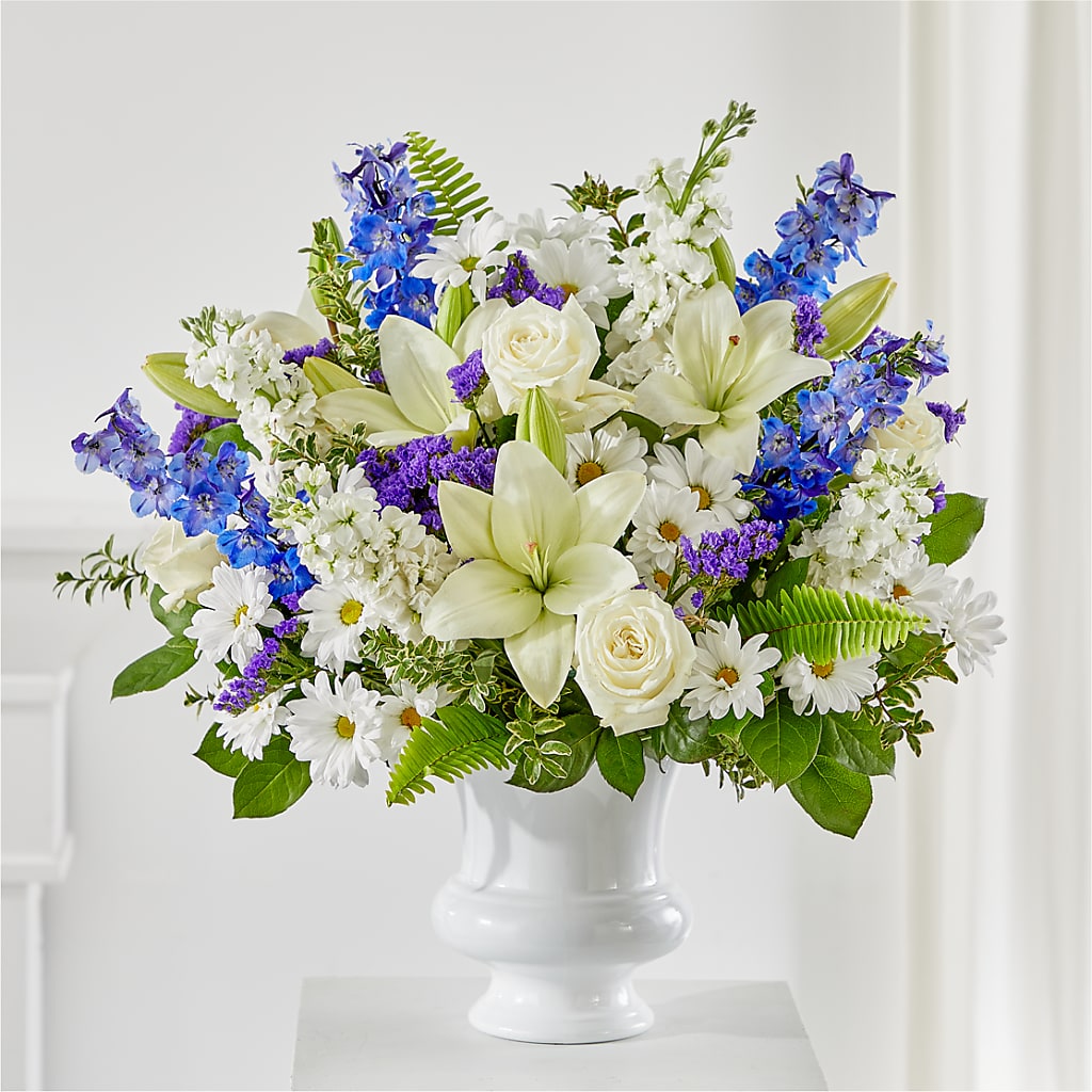 Expressions of Hope Urn Arrangement – MONA'S BOUQUETS, Bacliff TX
