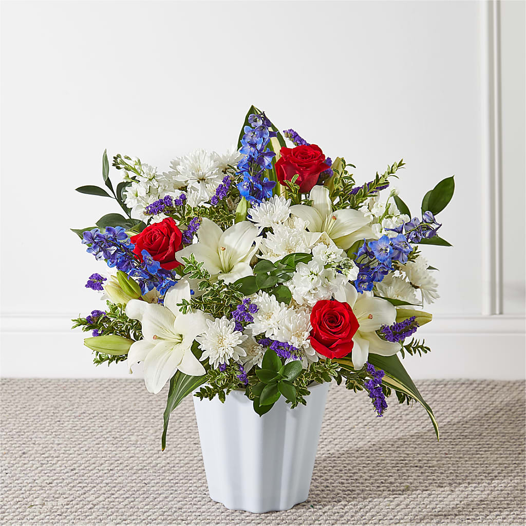 Consoled Floor Basket – MONA'S BOUQUETS, Bacliff TX