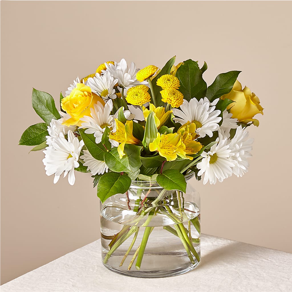 Sunny Sentiments Bouquet – MONA'S BOUQUETS, Bacliff TX