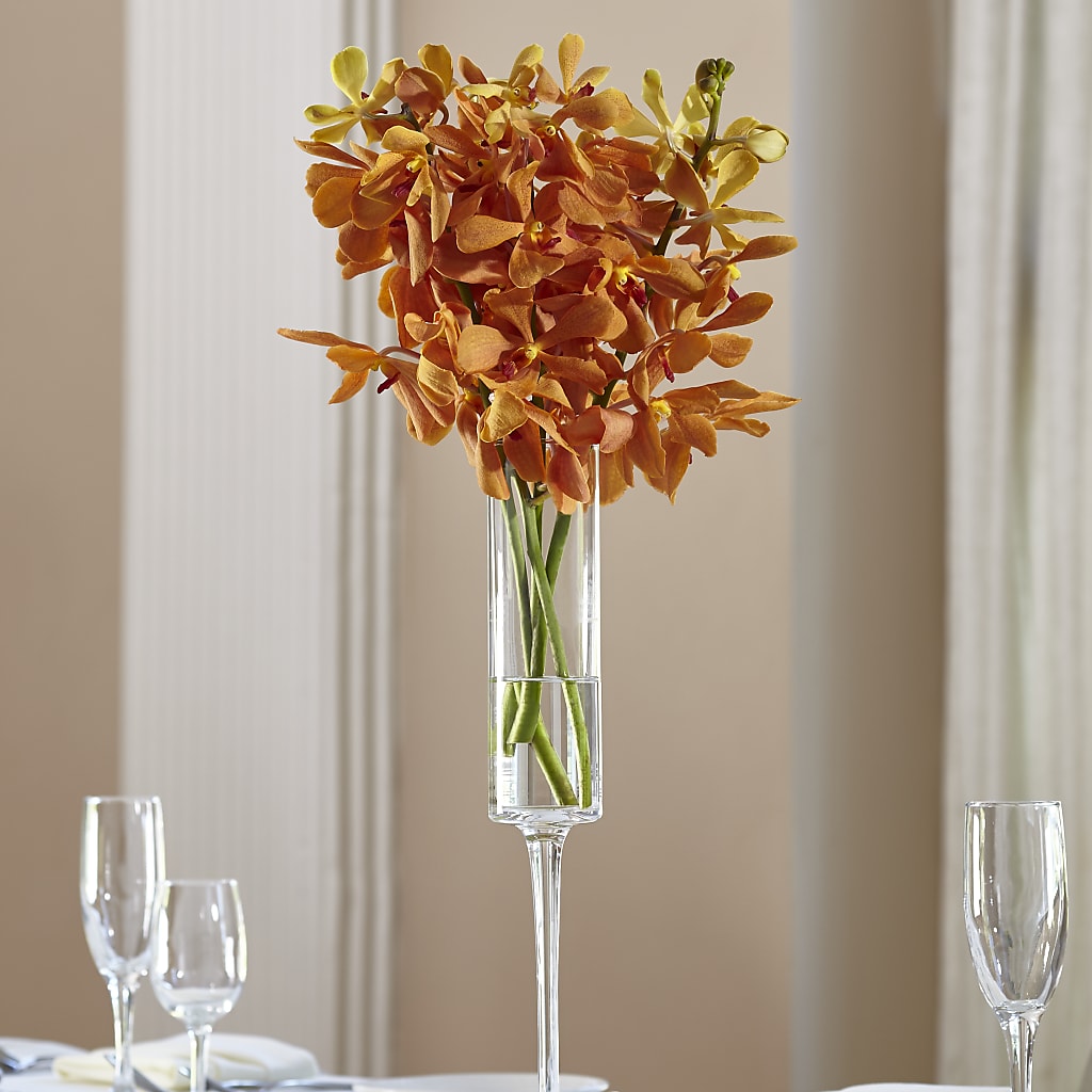 Orange Mokara Bouquet – MONA'S BOUQUETS, Bacliff TX