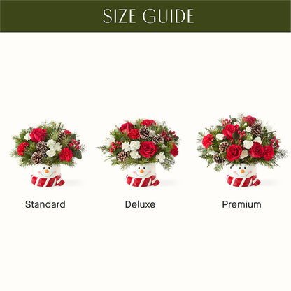Jolly Snowman Bouquet – MONA'S BOUQUETS, Bacliff TX