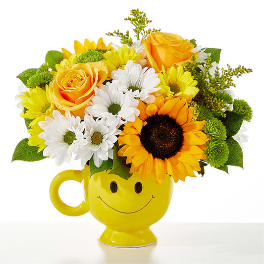 Be Happy Bouquet – MONA'S BOUQUETS, Bacliff TX