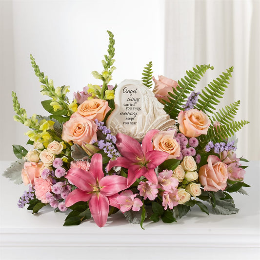 Gentle Light Arrangement – MONA'S BOUQUETS, Bacliff TX