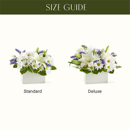 Beyond Blue Box Bouquet – MONA'S BOUQUETS, Bacliff TX