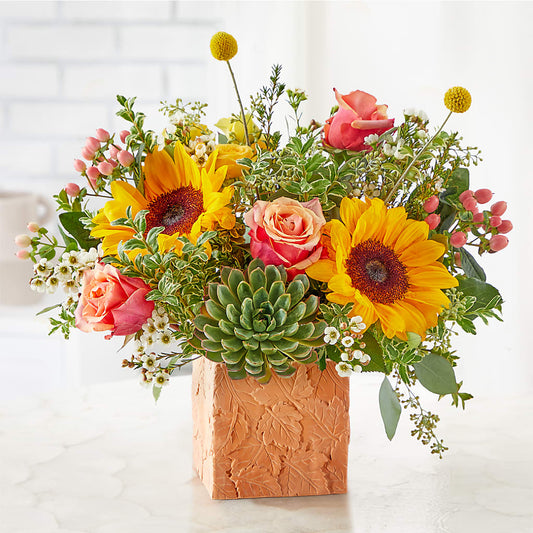 Sunflower Season Bouquet – MONA'S BOUQUETS, Bacliff TX