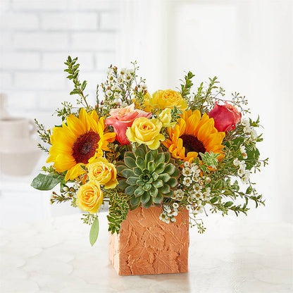 Sunflower Season Bouquet – MONA'S BOUQUETS, Bacliff TX