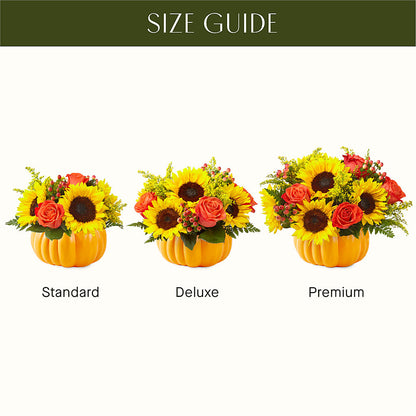 Pick of the Patch Pumpkin Bouquet – MONA'S BOUQUETS, Bacliff TX
