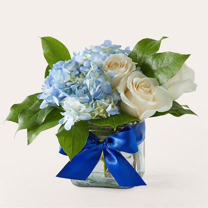 Sky Blue Delight Bouquet – MONA'S BOUQUETS, Bacliff TX