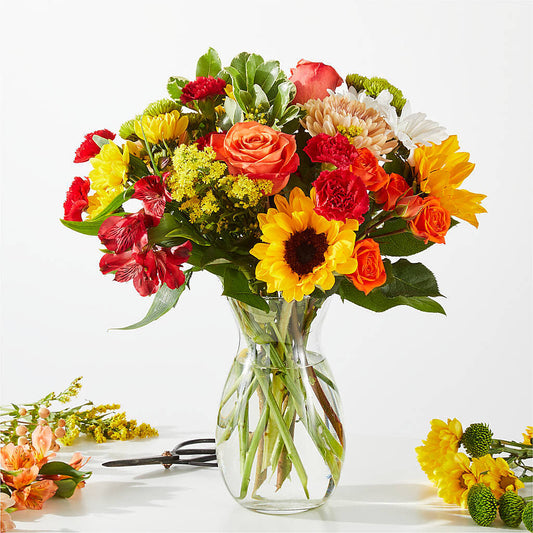 Fall Delight – A Florist Original – MONA'S BOUQUETS, Bacliff TX