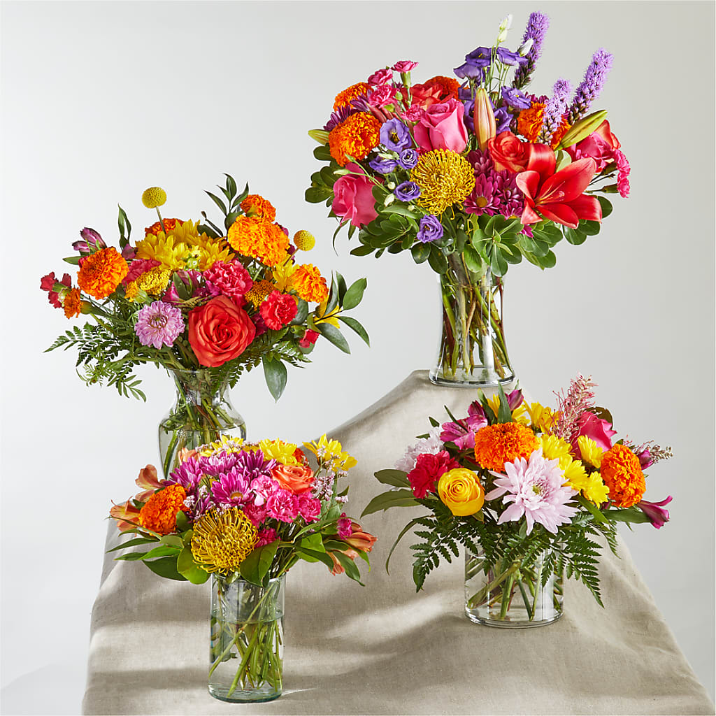 Feast of Color – A Florist Original – MONA'S BOUQUETS, Bacliff TX