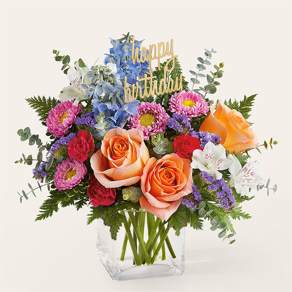 Birthday Bash Bouquet – MONA'S BOUQUETS, Bacliff TX