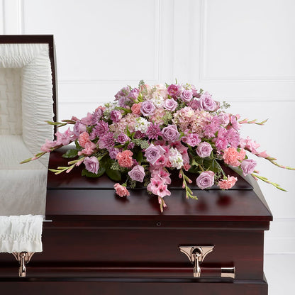 Immorata Casket Spray – MONA'S BOUQUETS, Bacliff TX