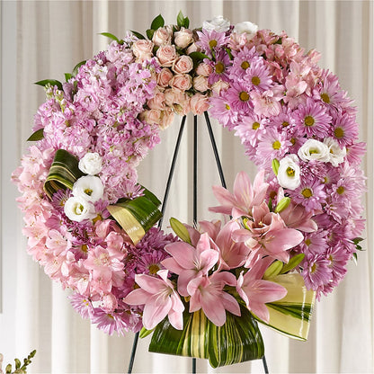 Gift of Warmth Wreath – MONA'S BOUQUETS, Bacliff TX