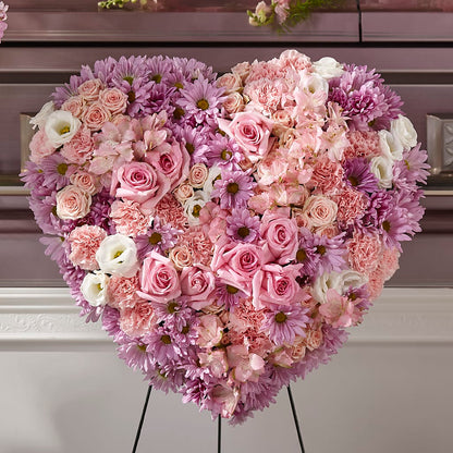 Heaven's Light Heart – MONA'S BOUQUETS, Bacliff TX