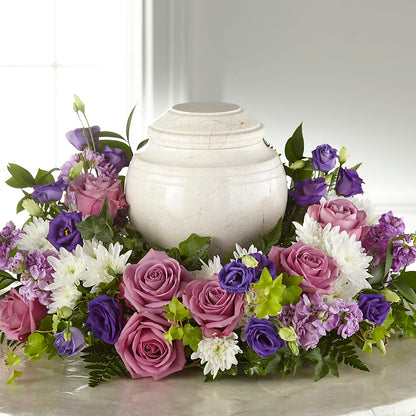 Blooming Sympathy Cremation Adornment – MONA'S BOUQUETS, Bacliff TX