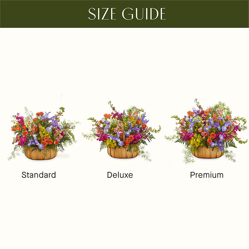 Garden of Life Basket – MONA'S BOUQUETS, Bacliff TX