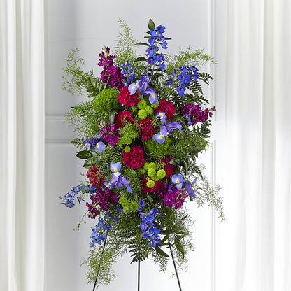 Heavenly Skies Standing Spray – MONA'S BOUQUETS, Bacliff TX