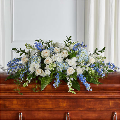Timeless Essence Casket Spray – MONA'S BOUQUETS, Bacliff TX