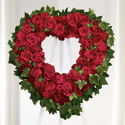 Wholehearted Standing Spray – MONA'S BOUQUETS, Bacliff TX