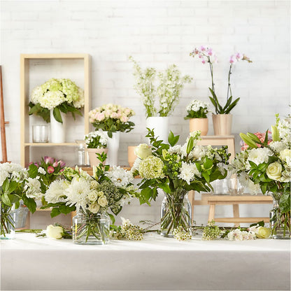 Classic Ivory – A Florist Original – MONA'S BOUQUETS, Bacliff TX