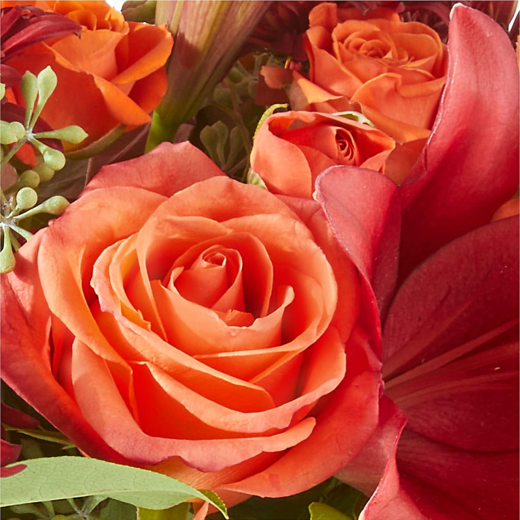 Crimson Leaves Bouquet – MONA'S BOUQUETS, Bacliff TX