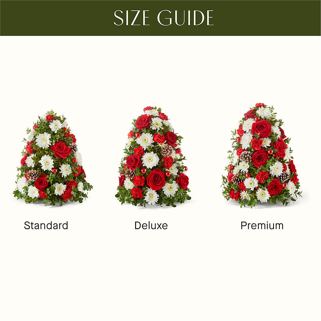 Let It Snow Tree – MONA'S BOUQUETS, Bacliff TX