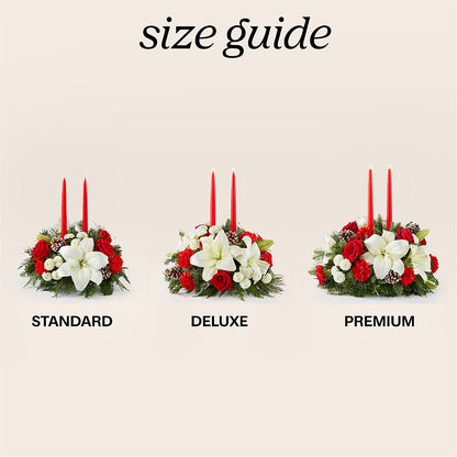 Seasonal Festivities Centerpiece – MONA'S BOUQUETS, Bacliff TX