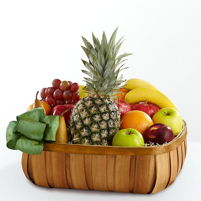 Gracious Gift Fruit Basket – MONA'S BOUQUETS, Bacliff TX