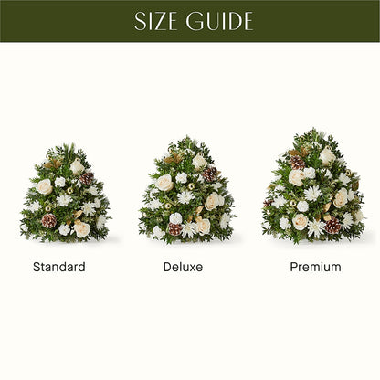 Snowed In Tree – MONA'S BOUQUETS, Bacliff TX