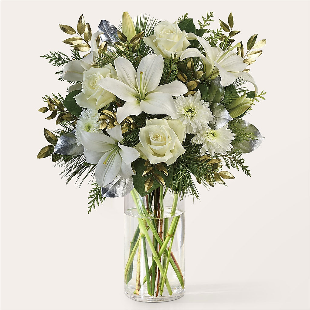 Wintry Mix Bouquet – MONA'S BOUQUETS, Bacliff TX
