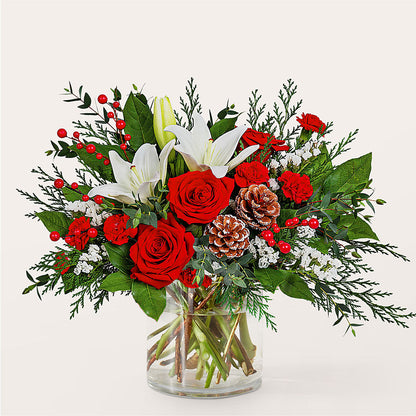 Best in Snow Bouquet – MONA'S BOUQUETS, Bacliff TX