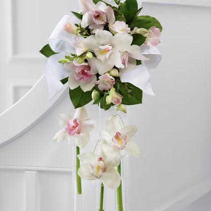 Perfect Entrance Pew Arrangement – MONA'S BOUQUETS, Bacliff TX