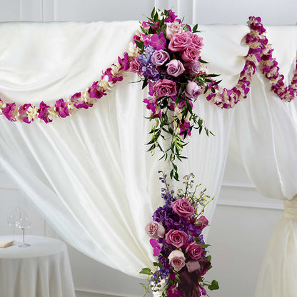 Color & Light Chuppah Decor – MONA'S BOUQUETS, Bacliff TX