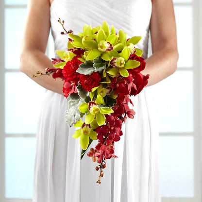 Elegant Orchid Bouquet – MONA'S BOUQUETS, Bacliff TX