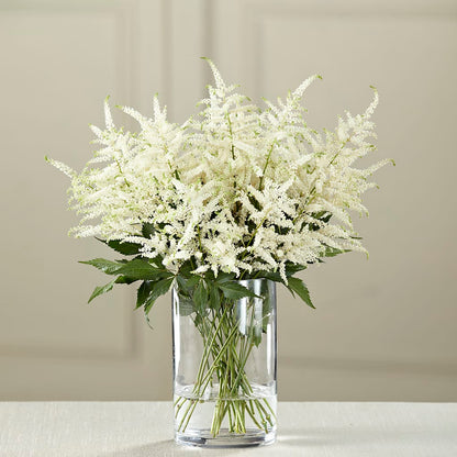 White Astilbe Bouquet – MONA'S BOUQUETS, Bacliff TX